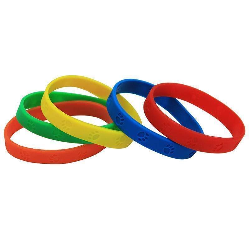 Learning Materials Paw Prints Wristbands 10/Pk TEACHER CREATED RESOURCES