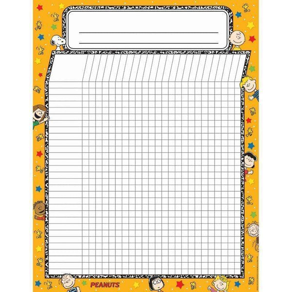 Learning Materials Peanuts Incentive Chart 17 X22 EUREKA