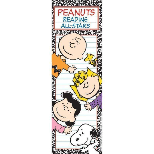 Learning Materials Peanuts Reading All Stars Bookmarks EUREKA