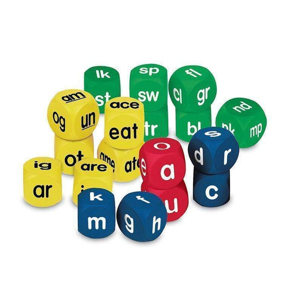 Learning Materials Phonics Cubes Class Pk Set 1 Each LEARNING RESOURCES