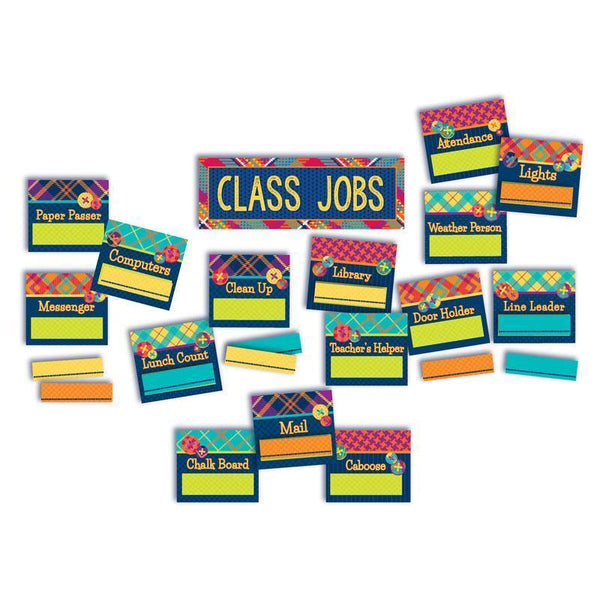 Learning Materials Plaid Atttude Class Jobs Mini Bb St EUREKA