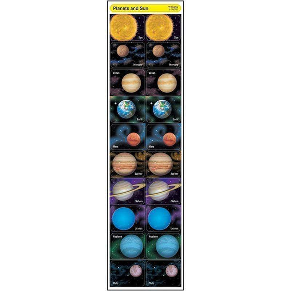 Learning Materials Planets And Sun Discovery Stickers TREND ENTERPRISES INC.