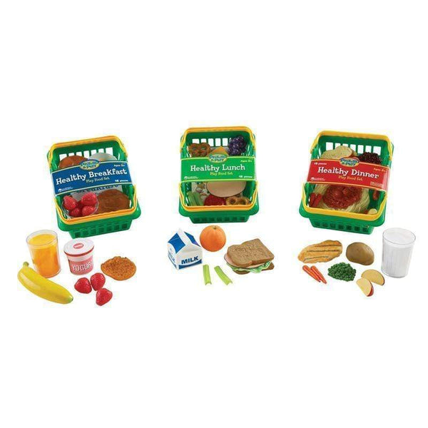 Learning Materials Play Set Healthy Foods Set Of 55 LEARNING RESOURCES