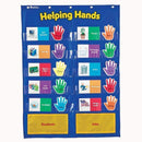 Learning Materials Pocket Chart Helping Hands LEARNING RESOURCES