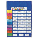 Learning Materials Pocket Chart Original 34 X 52 CARSON DELLOSA