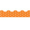 Learning Materials Polka Dots Orange Terrific Trimmers TREND ENTERPRISES INC.