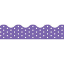 Learning Materials Polka Dots Purple Terrific Trimmers TREND ENTERPRISES INC.