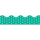 Polka Dots Teal Terrific Trimmers