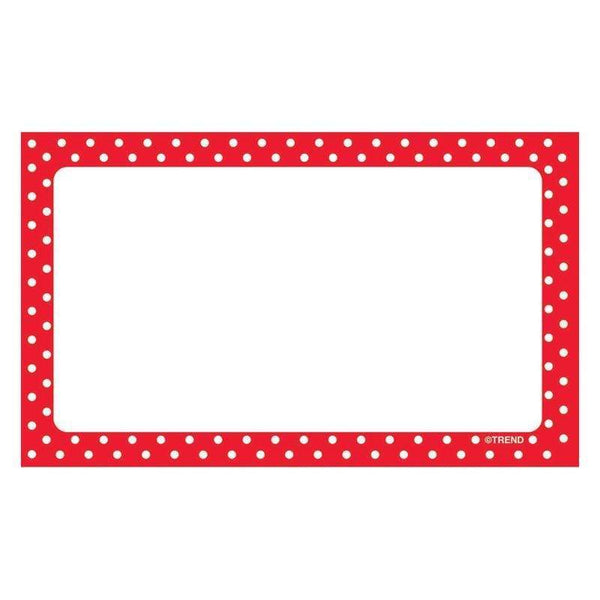 Learning Materials Polka Dots Terrific Index Cards TREND ENTERPRISES INC.