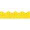 Learning Materials Polka Dots Yellow Terrific Trimmers TREND ENTERPRISES INC.