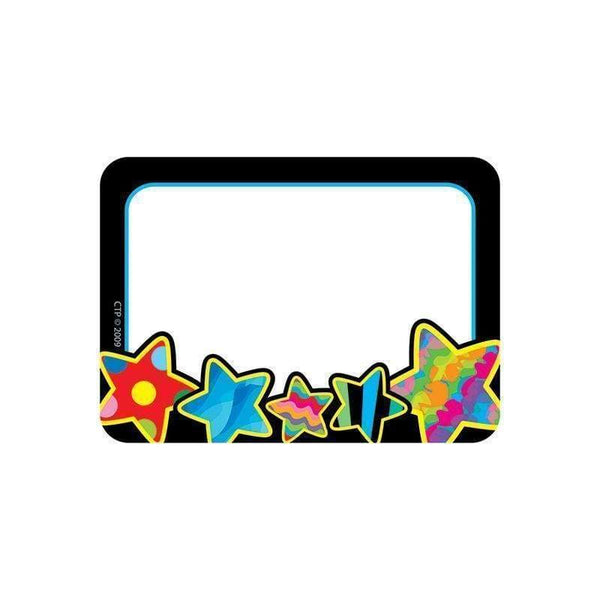 Learning Materials Poppin Patterns Stars Name Tags CREATIVE TEACHING PRESS