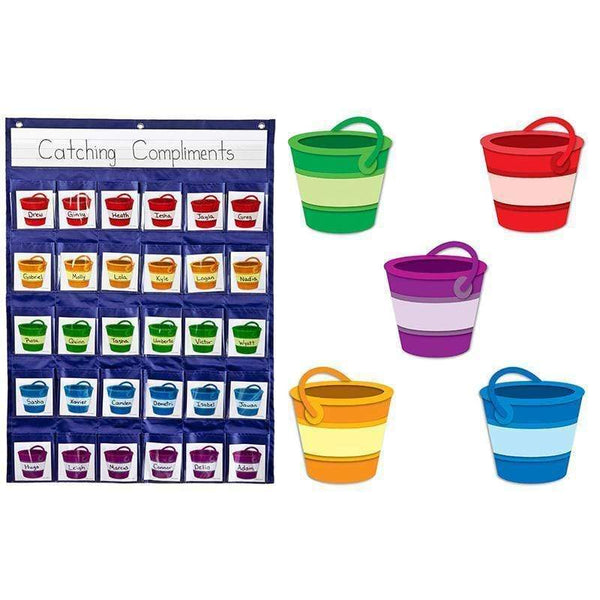 Learning Materials Positive Reinforcement Pocket Chart CARSON DELLOSA