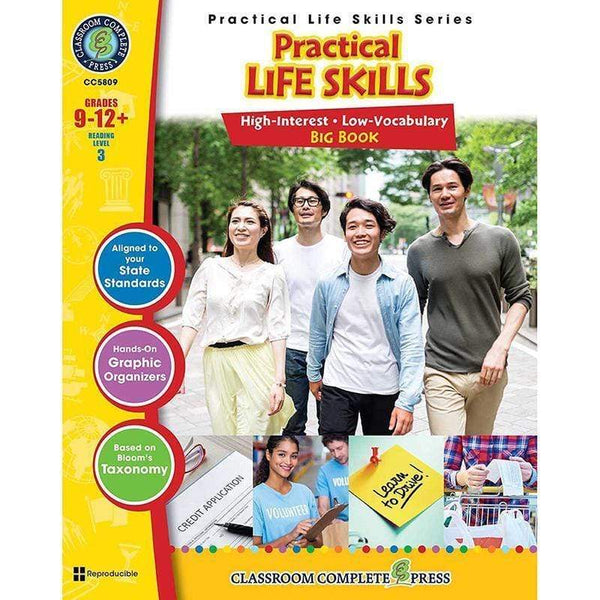 Learning Materials Practical Life Skills Big Book CLASSROOM COMPLETE PRESS