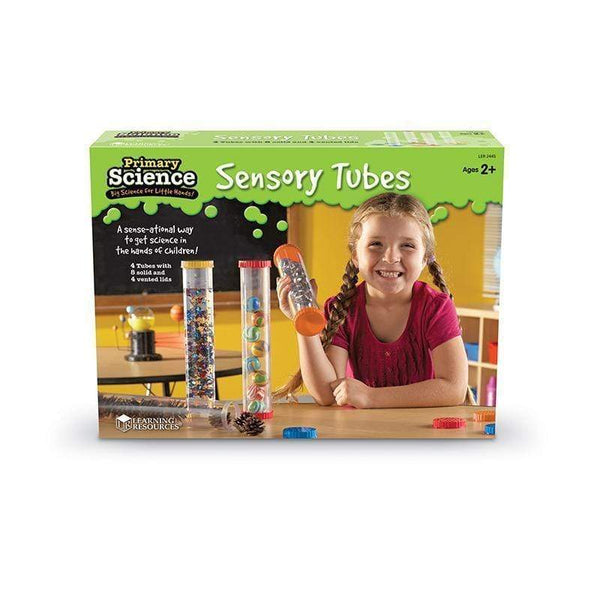 Learning Materials Primary Science Sensory Tubes 4 Set LEARNING RESOURCES