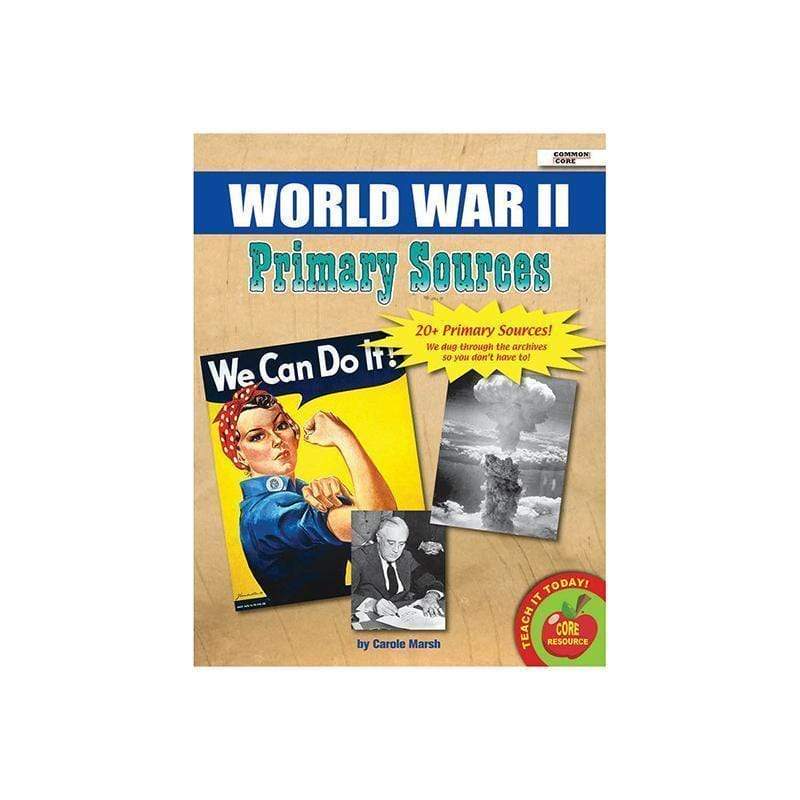 Primary Sources World War Ii