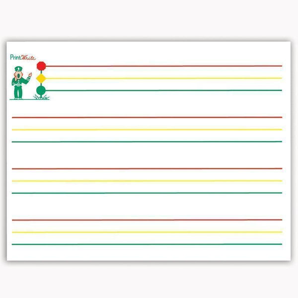 Learning Materials Printwrite Practice Paper 11 X8.5 KURTZ BROS INC