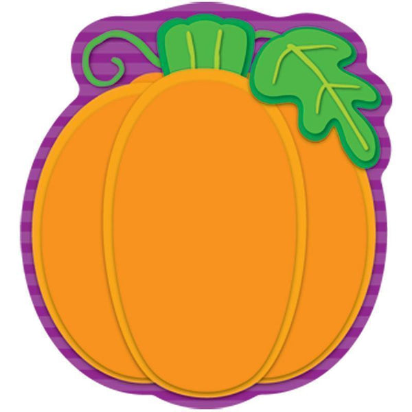 Learning Materials Pumpkin Notepad CARSON DELLOSA