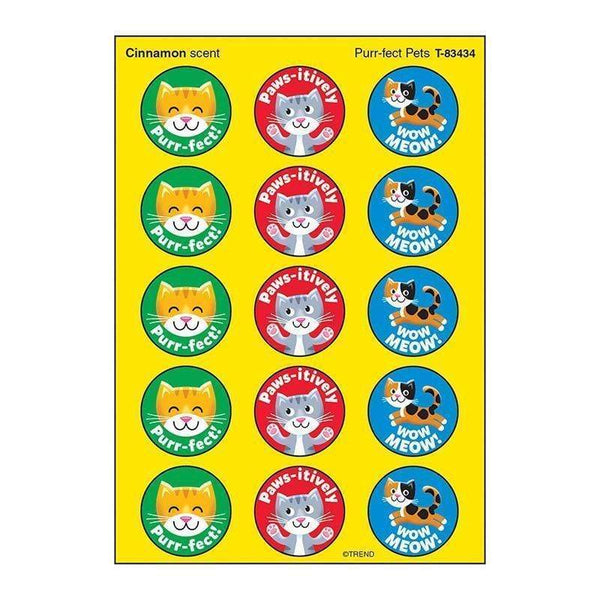 Learning Materials Purrfect Pet Stinky Sticker Large TREND ENTERPRISES INC.