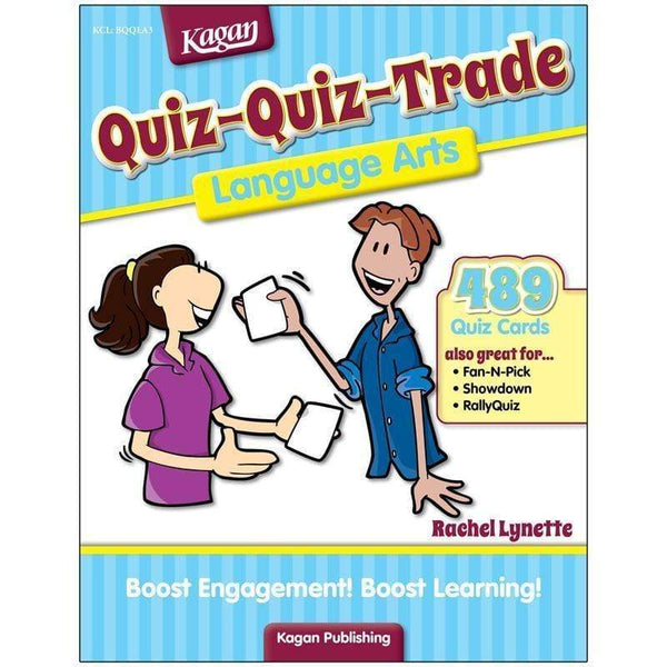 Learning Materials Quiz Quiz Trade Language Art Gr 3 6 KAGAN PUBLISHING