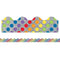 Learning Materials Rainbow Dots On Glitter Border CARSON DELLOSA