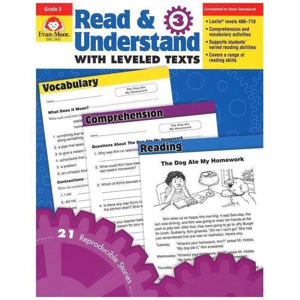 Learning Materials Read And Understand Stories And EVAN-MOOR