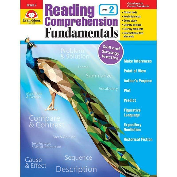 Learning Materials Reading Comprehen Fundamentals Gr2 EVAN-MOOR
