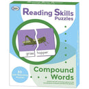 Learning Materials Reading Skills Puzzle Compound Word DIDAX