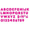 Learning Materials Ready Letters 2 In Casual Deep Pink TREND ENTERPRISES INC.