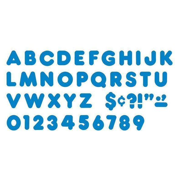 Learning Materials Ready Letters 2 Inch Casual Blue TREND ENTERPRISES INC.