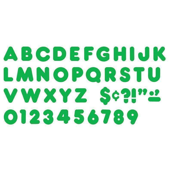 Learning Materials Ready Letters 2 Inch Casual Green TREND ENTERPRISES INC.