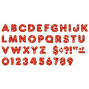 Learning Materials Ready Letters 4 Casual Red Sparkle TREND ENTERPRISES INC.