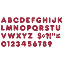 Learning Materials Ready Letters 4 Inch Casual Maroon TREND ENTERPRISES INC.