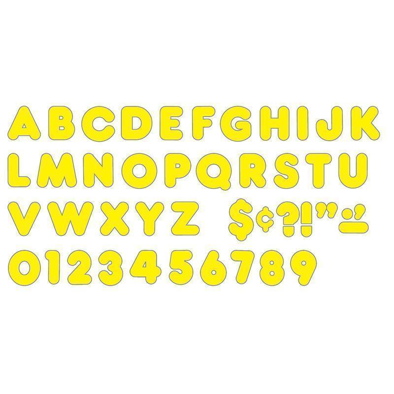 Ready Letters 4 Inch Casual Yellow