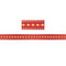 Learning Materials Red Marquee Straight Border Trim TEACHER CREATED RESOURCES