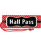 Learning Materials Red Polka Dots Magnetic Hall Pass TEACHER CREATED RESOURCES
