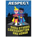 Learning Materials Respect Superhero Inspire U Poster CREATIVE TEACHING PRESS