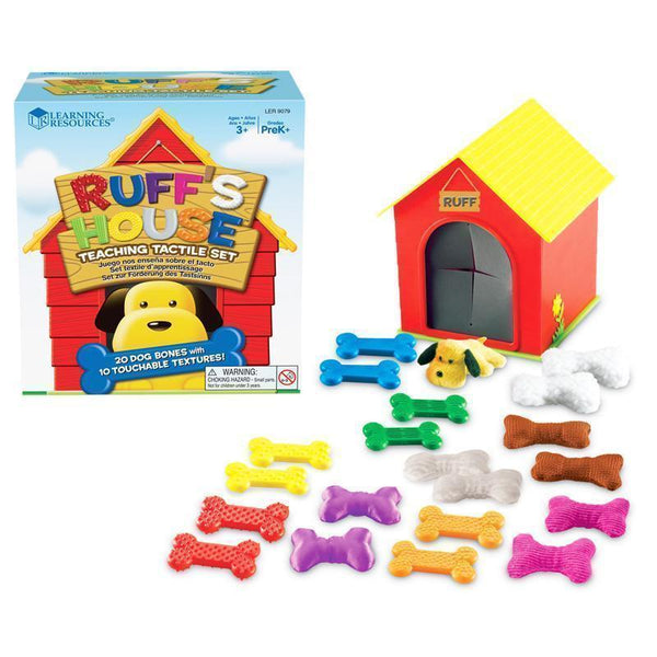 Learning Materials Ruffs House Teaching Tactile Set LEARNING RESOURCES