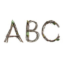 Learning Materials Rustic Twigs 6 In Designer Letters CREATIVE TEACHING PRESS