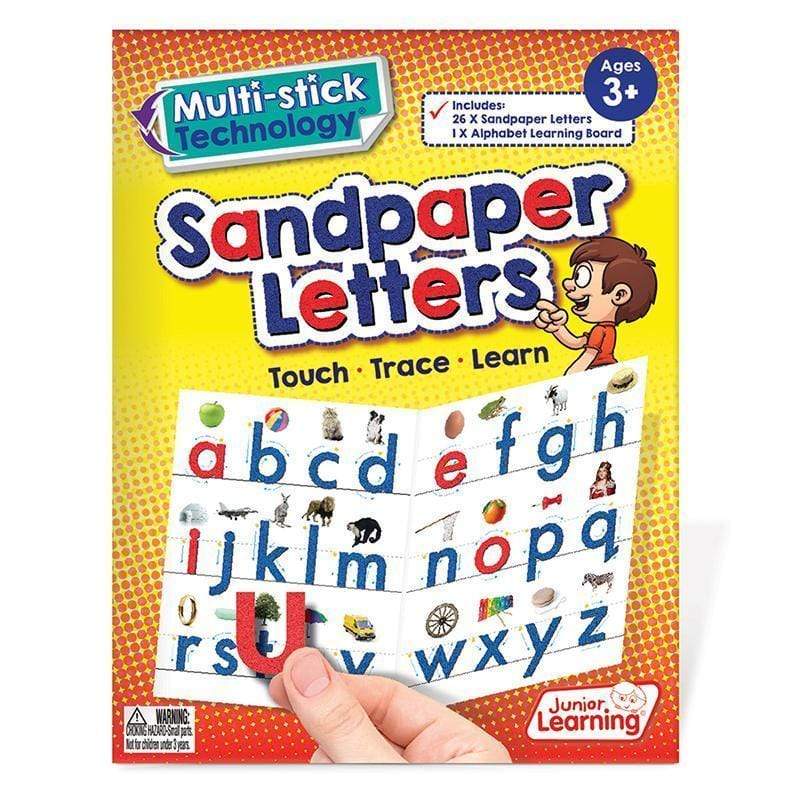 Learning Materials Sandpaper Letters JUNIOR LEARNING