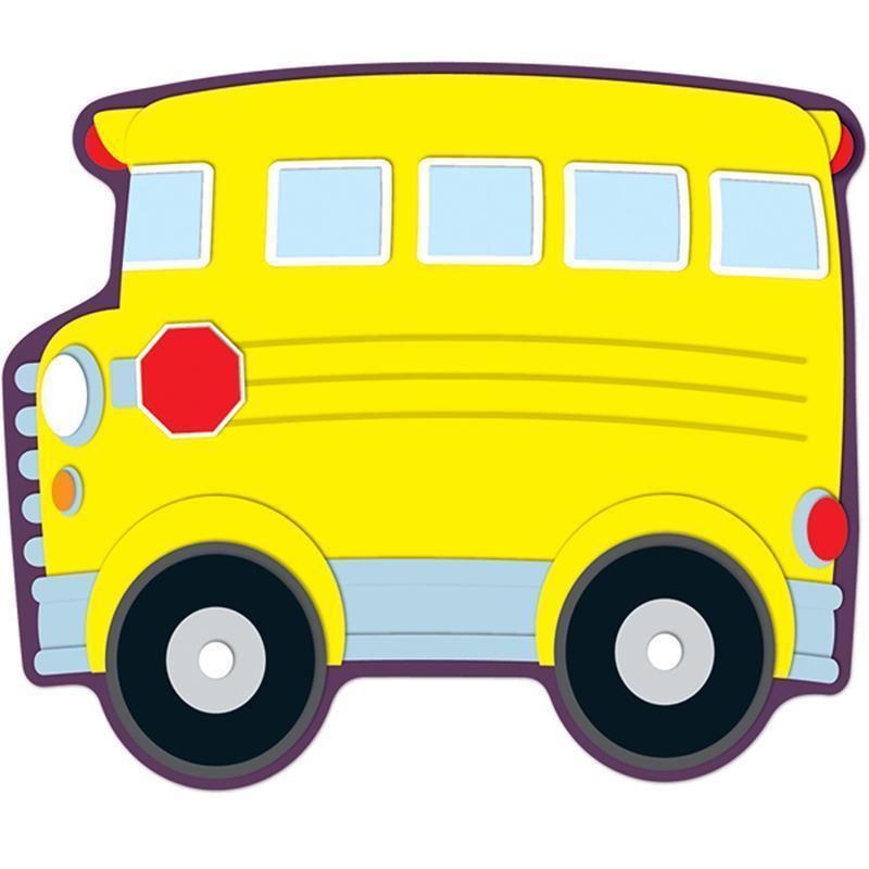 Learning Materials School Bus Accents 36 Pc CARSON DELLOSA