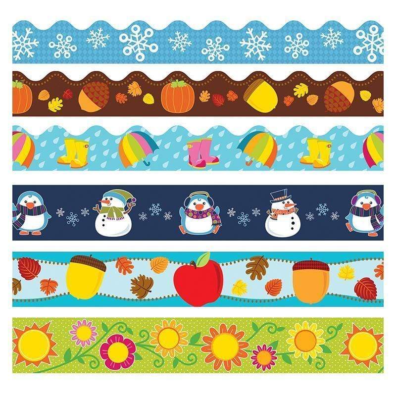 Learning Materials Seasonal Border Set CARSON DELLOSA