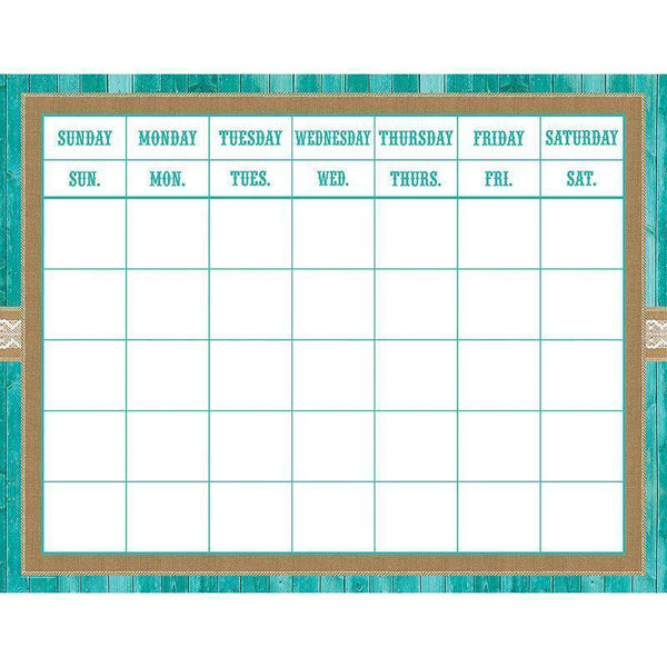 Learning Materials SHABBY CHIC CALENDAR GRID TEACHER CREATED RESOURCES