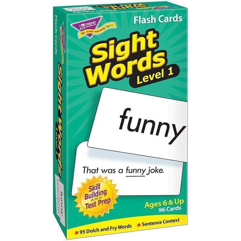 Learning Materials Sight Words Level 1 TREND ENTERPRISES INC.