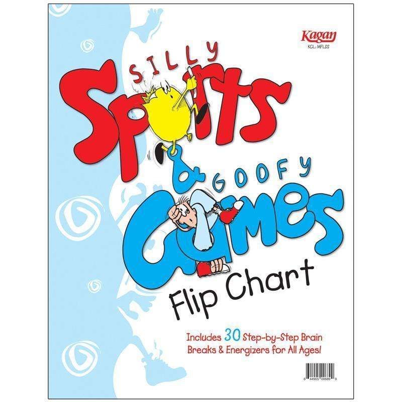 Learning Materials Silly Sports Goofy Games Flip Chart KAGAN PUBLISHING
