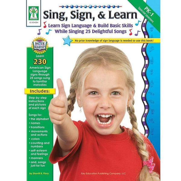 Learning Materials Sing Sign & Learn CARSON DELLOSA