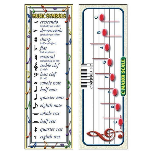 Learning Materials Smart Bookmark Music Basics MCDONALD PUBLISHING