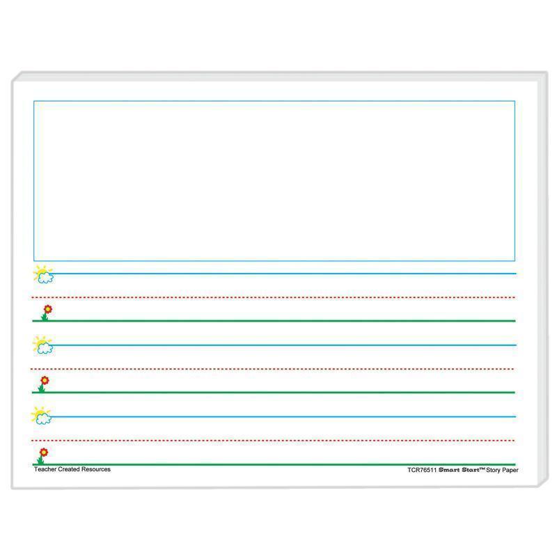 Learning Materials Smart Start K 1 Story Paper 100 TEACHER CREATED RESOURCES