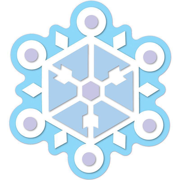 Learning Materials Snowflake Accents CARSON DELLOSA