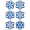 Learning Materials Snowflakes 3 In Cutouts CREATIVE TEACHING PRESS