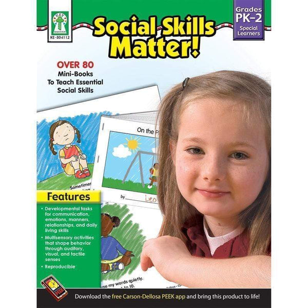 Learning Materials Social Skills Matter Books Gr Pk 2 CARSON DELLOSA